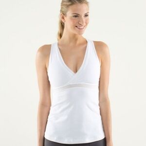 White Lululemon Tank Top